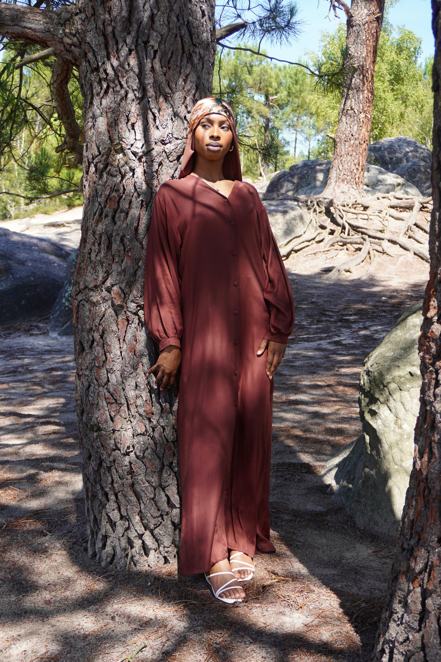 ROBE MARRON