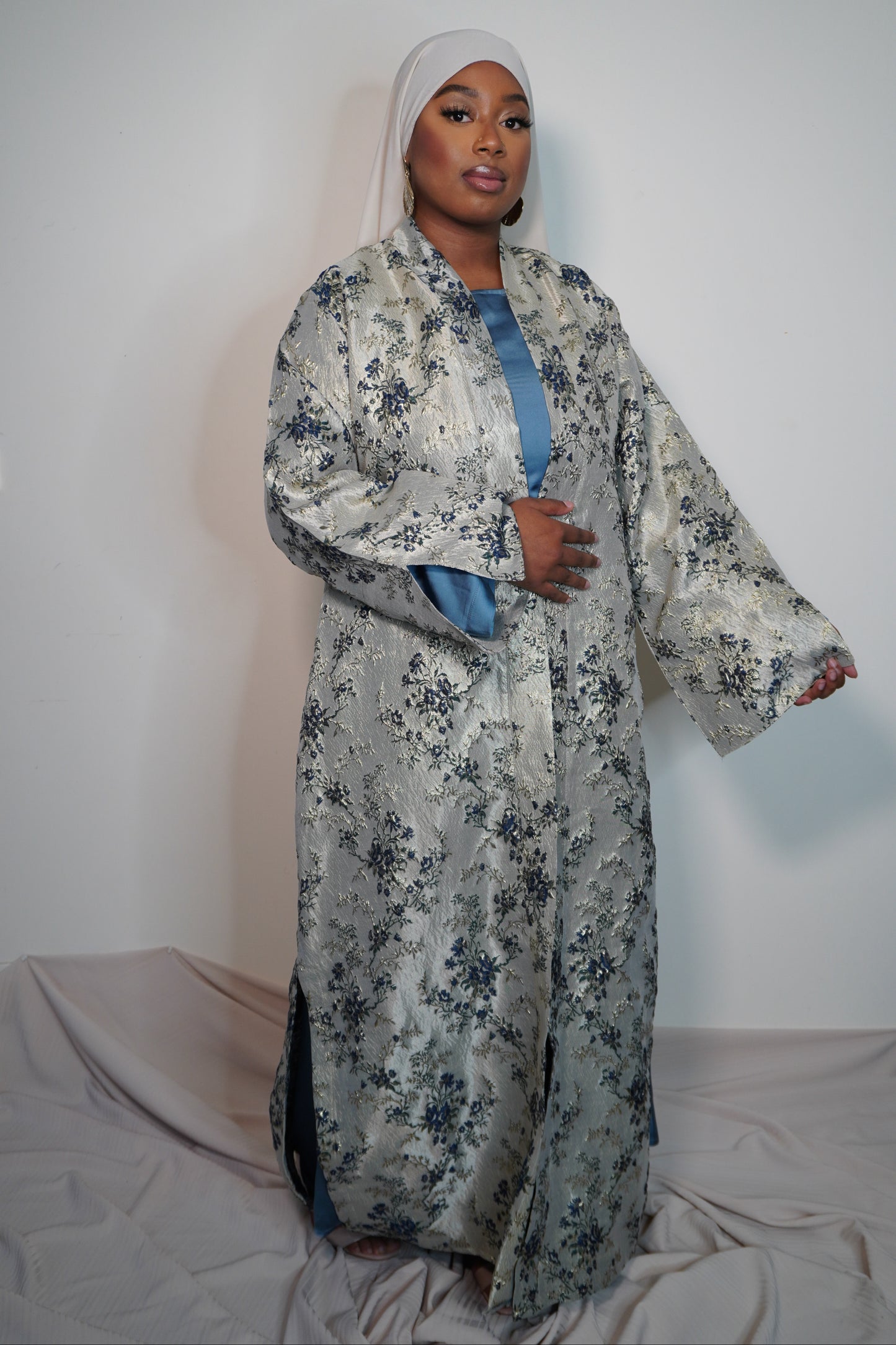 ABAYA KIMONO BROCART